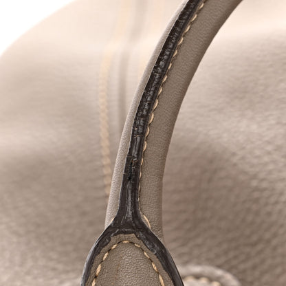 Prada Vitello Daino Shoulder Bag Argilla 15 of 16