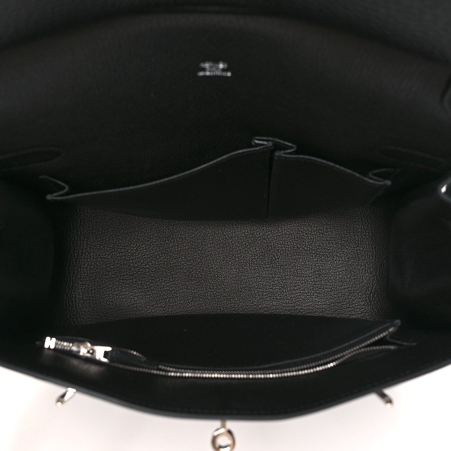 Hermes Taurillon Clemence Jypsiere 28 Black 5 of 10
