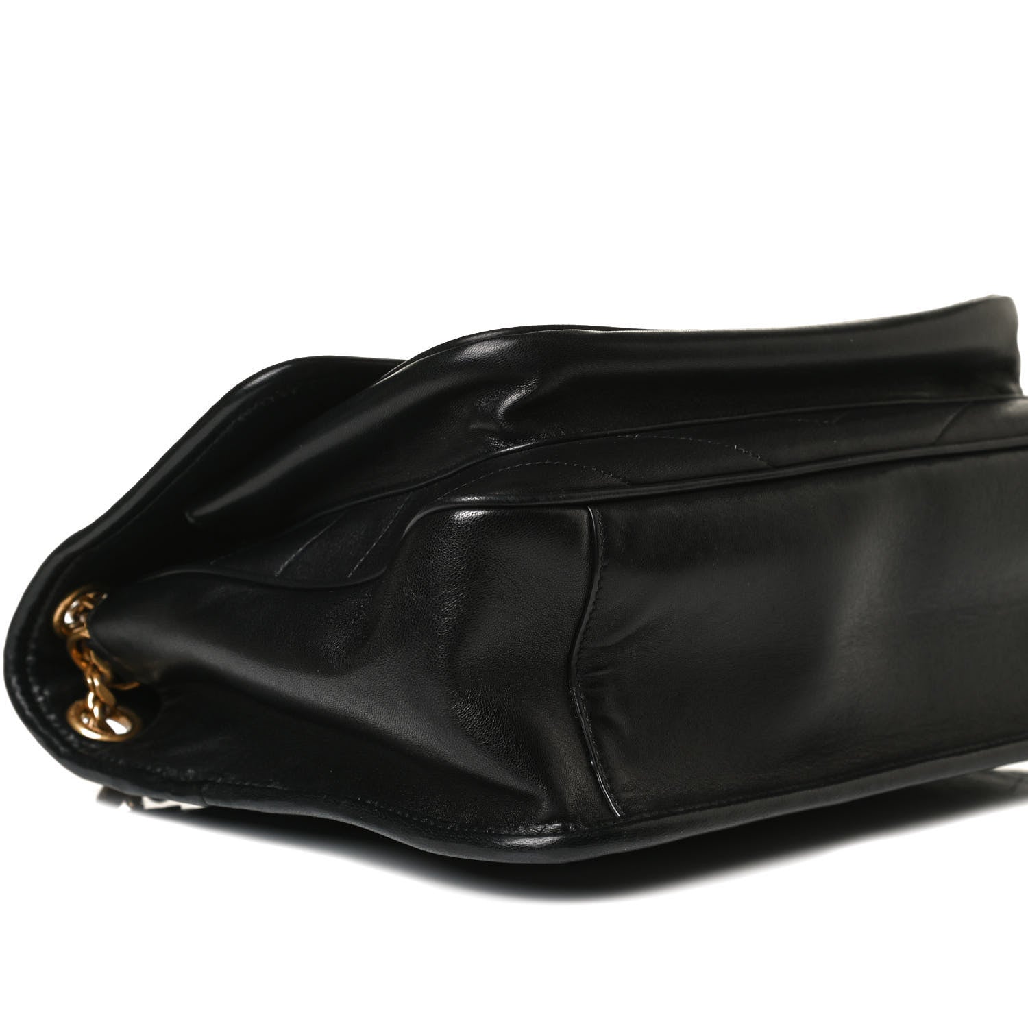 Saint Laurent Lambskin Matelasse Monogram Medium Niki Chain Satchel Black 11 of 13