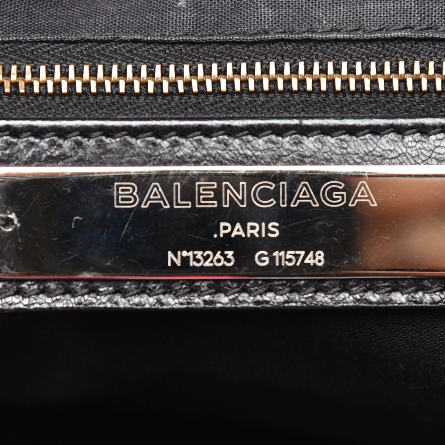 Balenciaga Agneau Classic Hardware City Black 6 of 9
