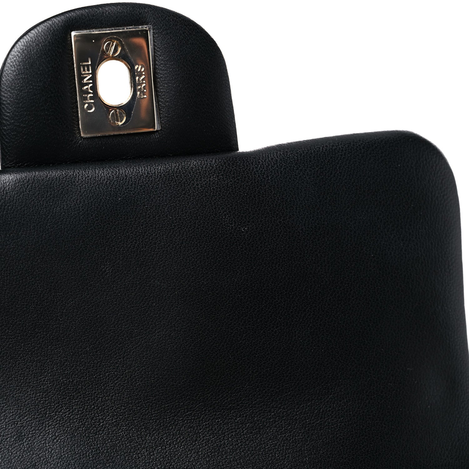 Chanel Lambskin Quilted Mini Square Flap Black 16 of 17