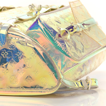 Louis Vuitton PVC Monogram Christopher Backpack GM Iridescent Prism 10 of 10