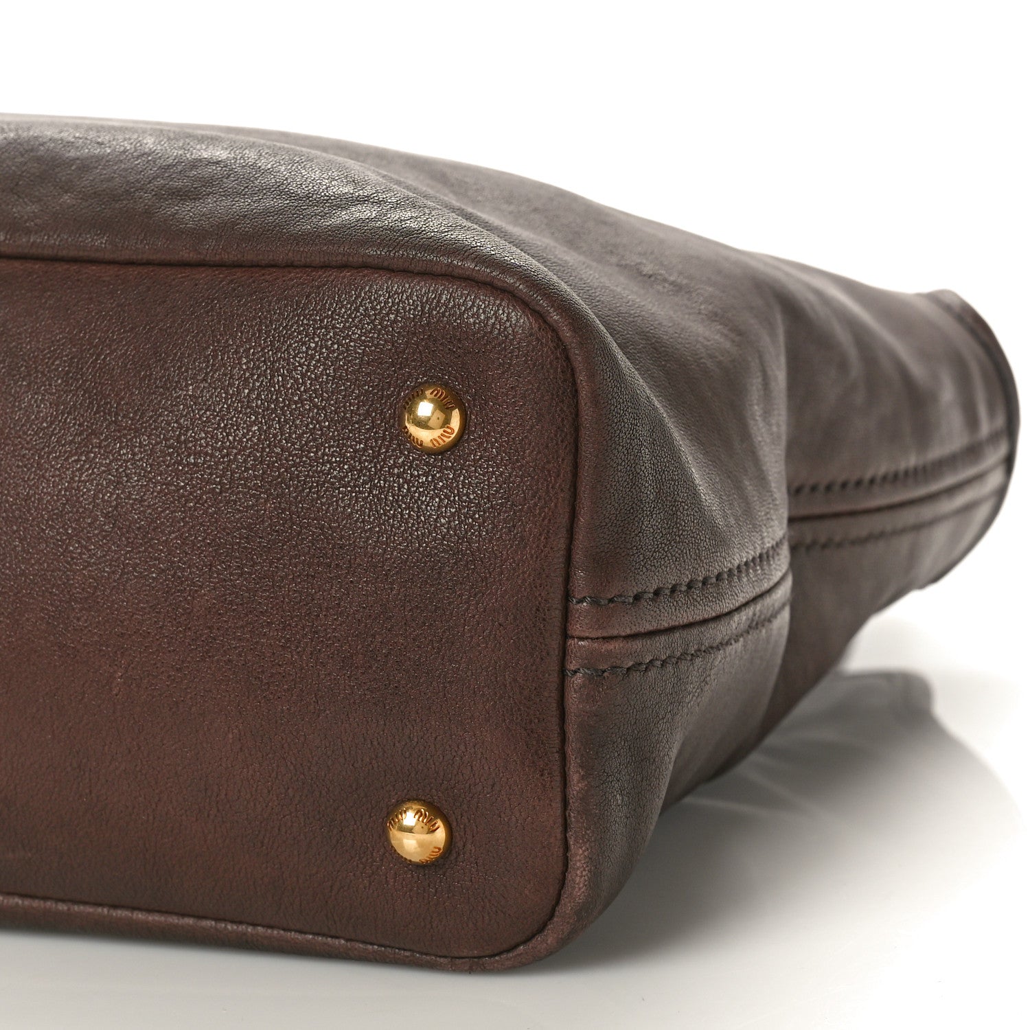 Miu Miu Nappa Medium Aventure Bag Radica 9 of 9