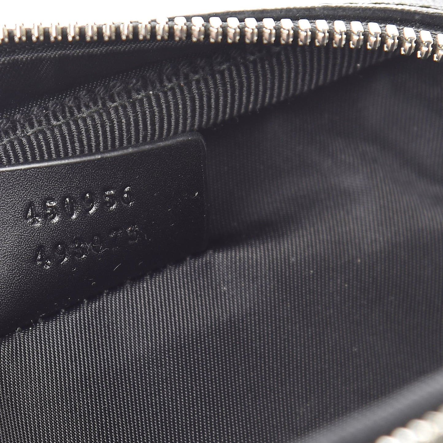 GG Supreme Monogram Web Belt Bag Black