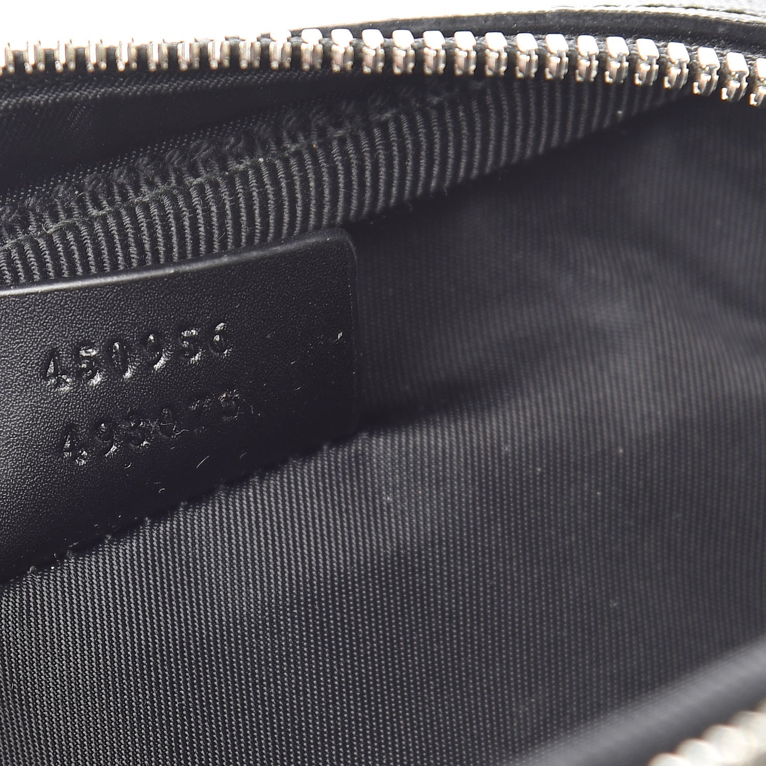 Gucci GG Supreme Monogram Web Belt Bag Black 12 of 15