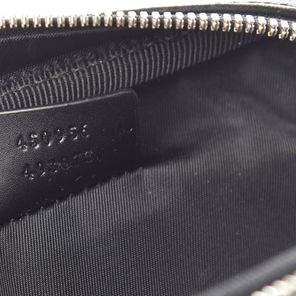 Gucci GG Supreme Monogram Web Belt Bag Black 12 of 15