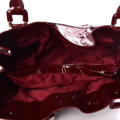 Burberry Patent Quilted Beaton Red 7 of 10
