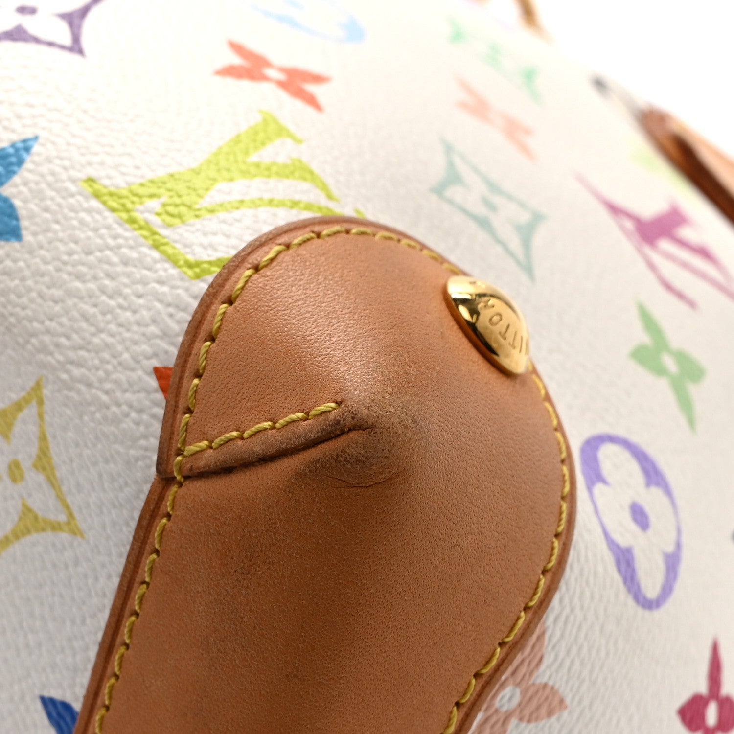 Louis Vuitton Monogram Multicolor Audra White 14 of 14