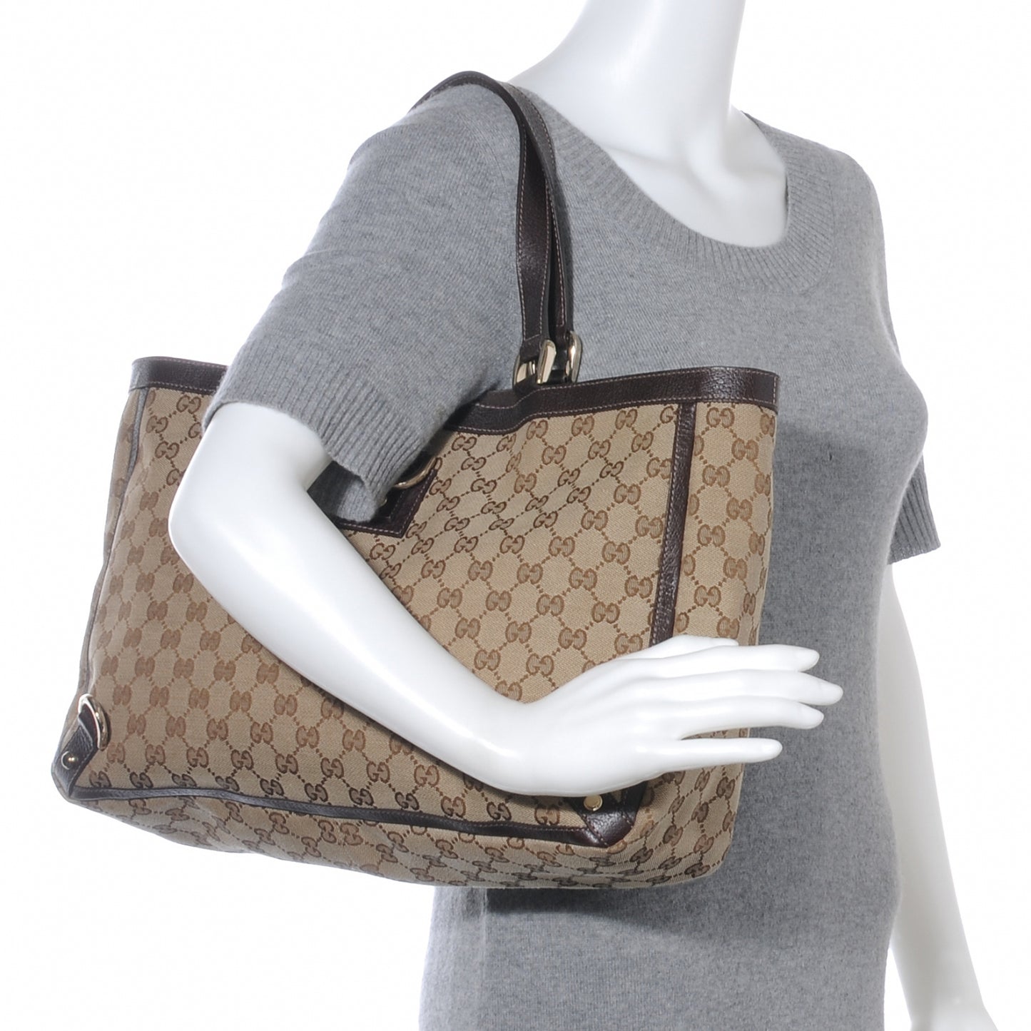 Monogram Large Abbey Tote Ebony