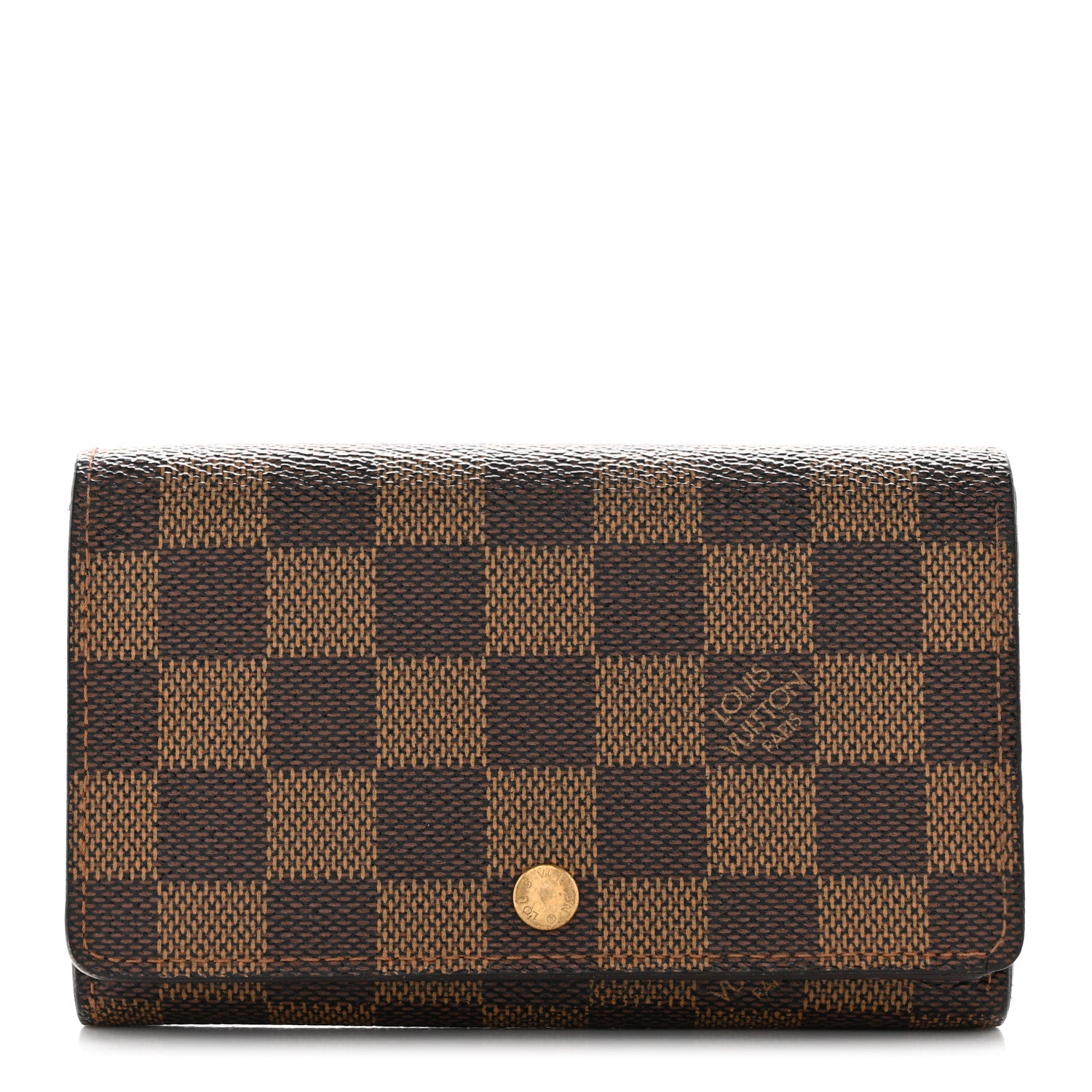 Louis Vuitton Damier Ebene Porte-Monnaie Billets Tresor Wallet 1 of 13