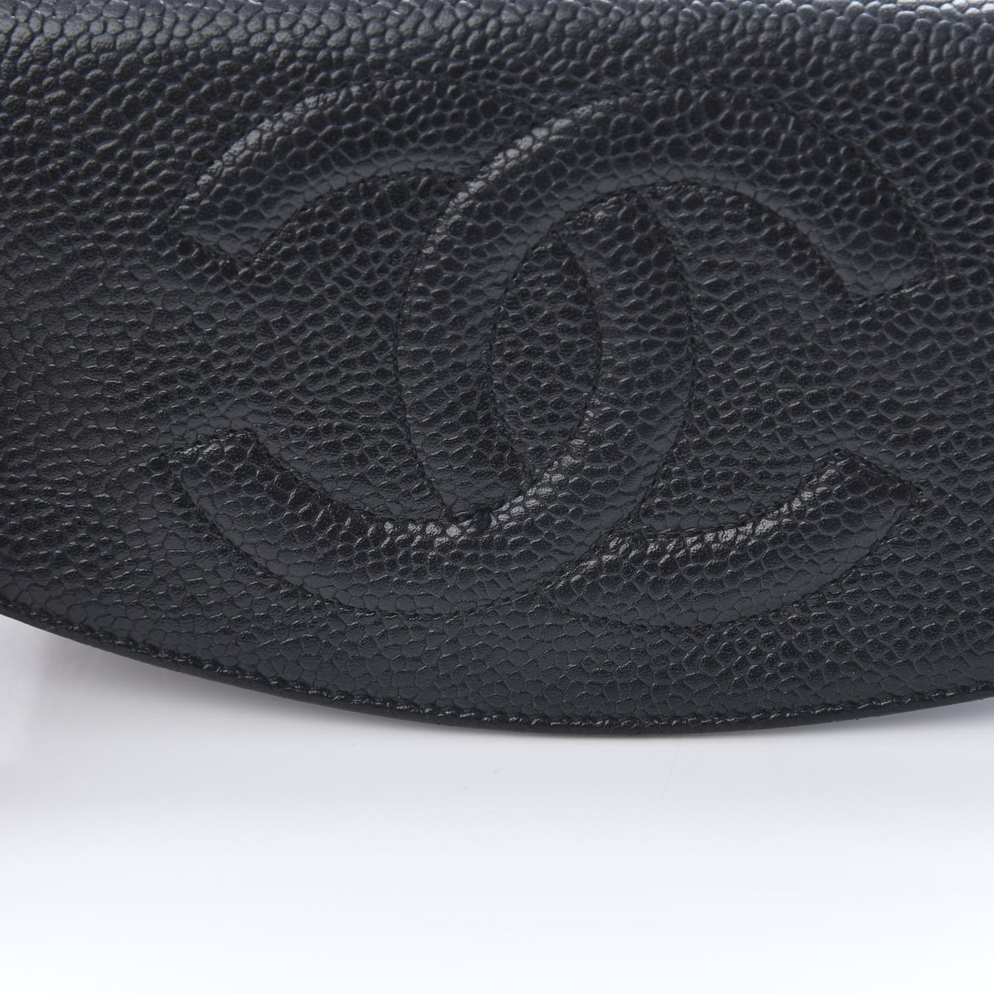 Caviar Timeless CC Flap Wallet Black