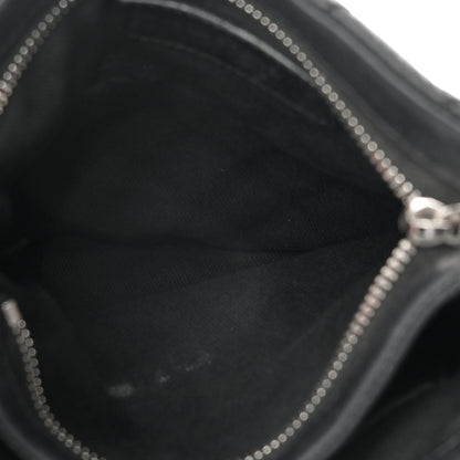 Chanel Aged Calfskin Quilted Crossbody Bag Black 6 of 17