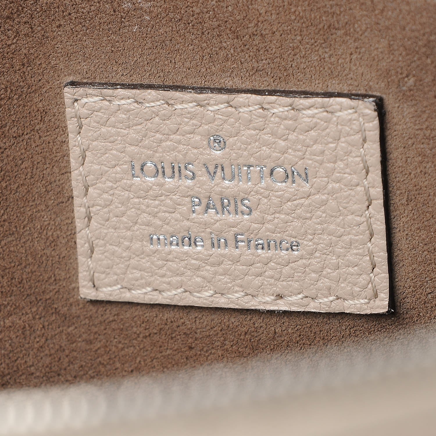 Louis Vuitton Veau Cachemire Soft Lockit MM Galet 7 of 8