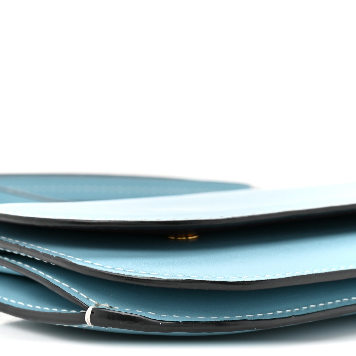 Smooth Calfskin Gate Pochette Light Blue