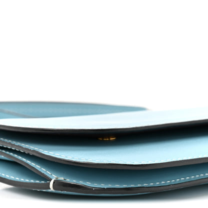 Loewe Smooth Calfskin Gate Pochette Light Blue 11 of 14