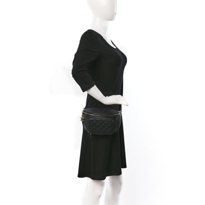 Chanel Caviar Quilted Business Affinity Waist Belt Bag Black 2 of 9