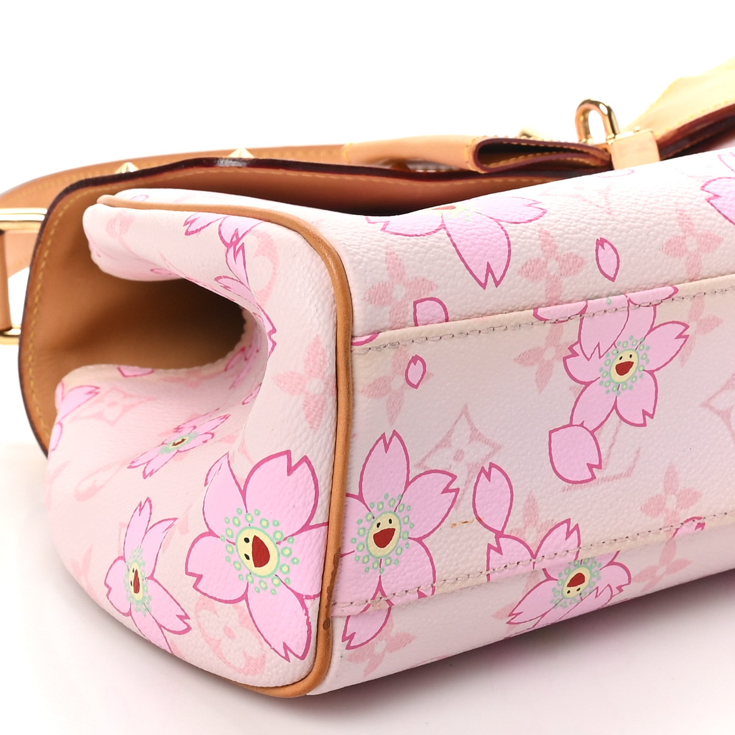 Louis Vuitton Monogram Cherry Blossom Sac Retro Pink 8 of 10