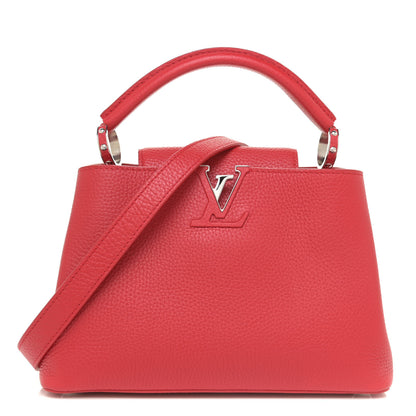 Louis Vuitton Taurillon Capucines BB Rubis 1 of 11