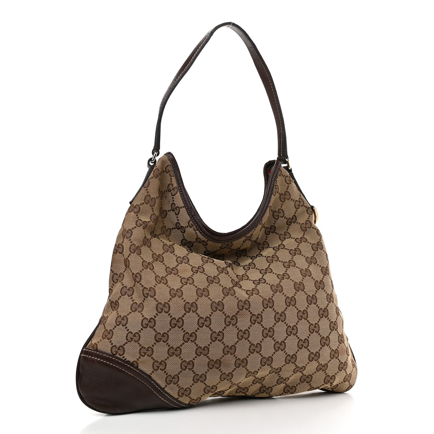 Monogram Medium New Britt Hobo Dark Brown