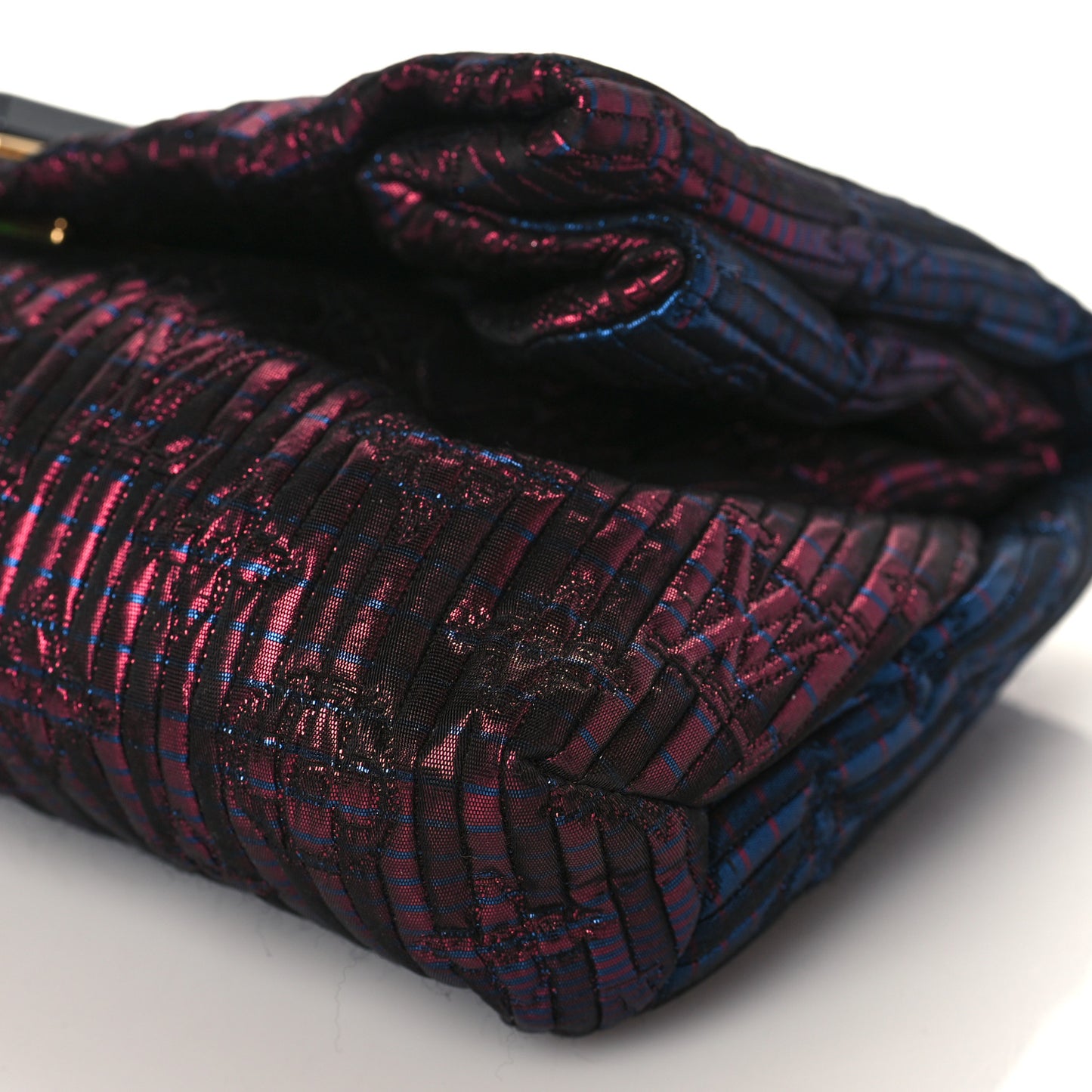 Jacquard Quilted Monogram Altair Clutch Marine
