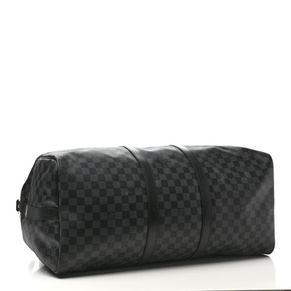 Louis Vuitton Damier Graphite Keepall Bandouliere 55 3 of 9