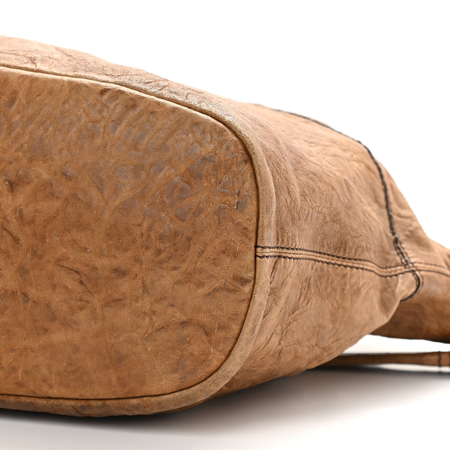 Givenchy Crackled Calfskin Medium Nightingale Light Brown 9 of 15