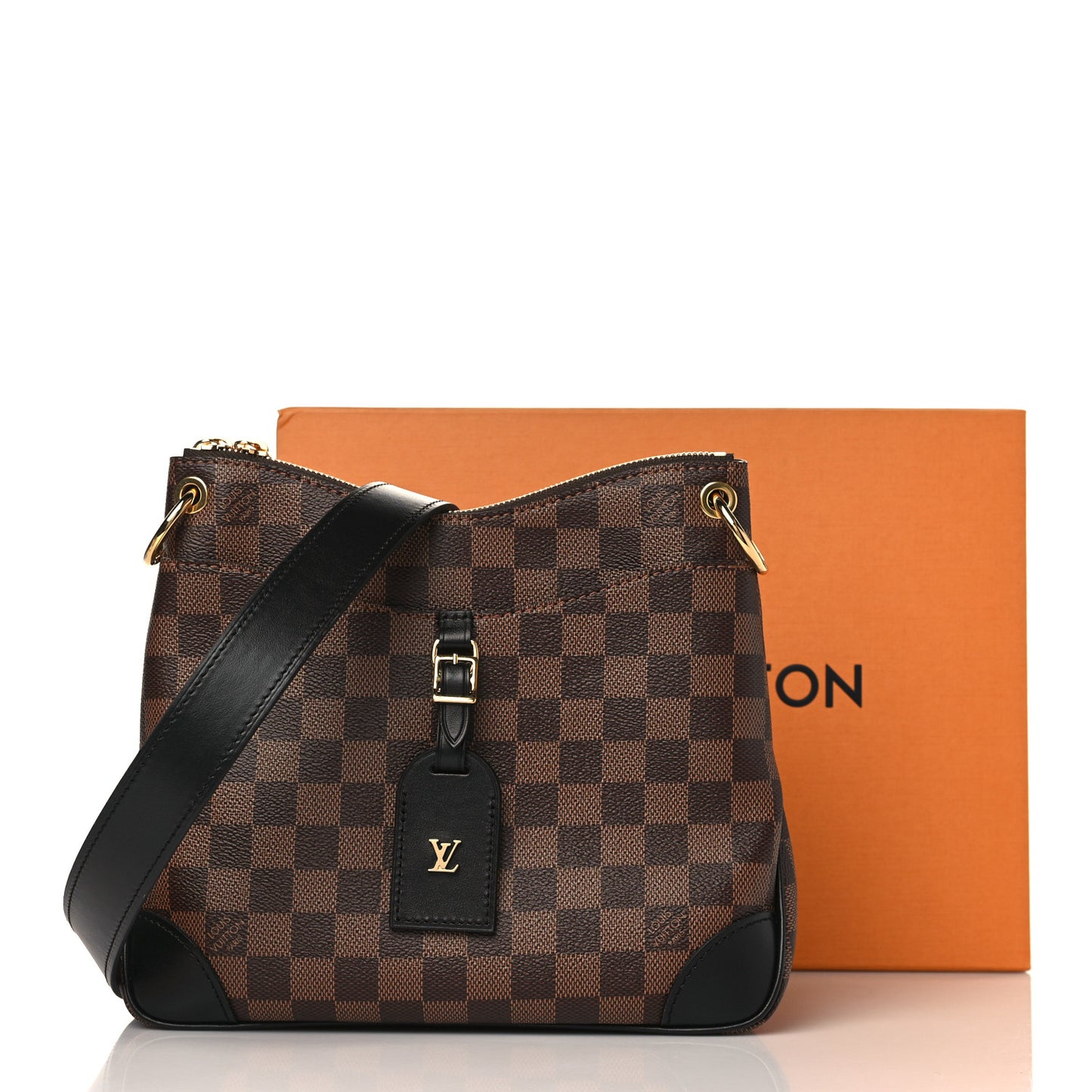 Damier Ebene Odeon PM Black