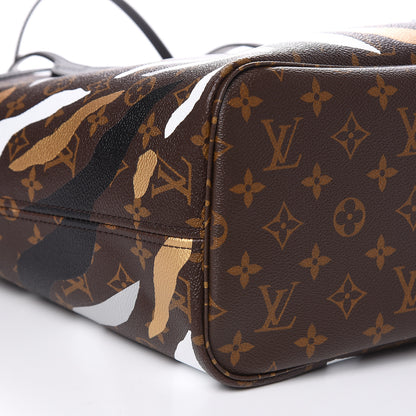 Louis Vuitton X LOL Monogram Neverfull MM Gold Silver 8 of 10