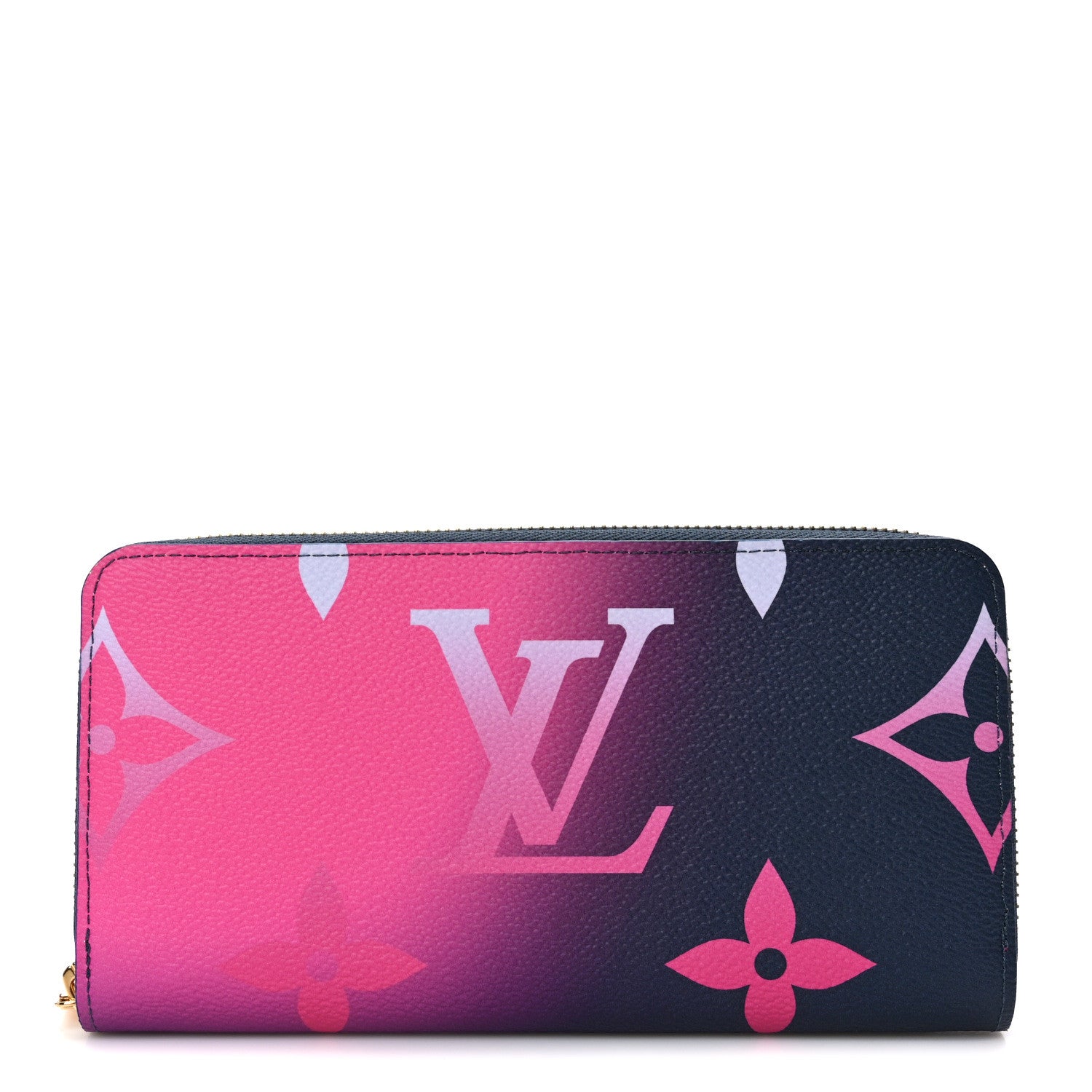 Louis Vuitton Monogram Giant Spring In The City Zippy Wallet Midnight Fuchsia 1 of 7