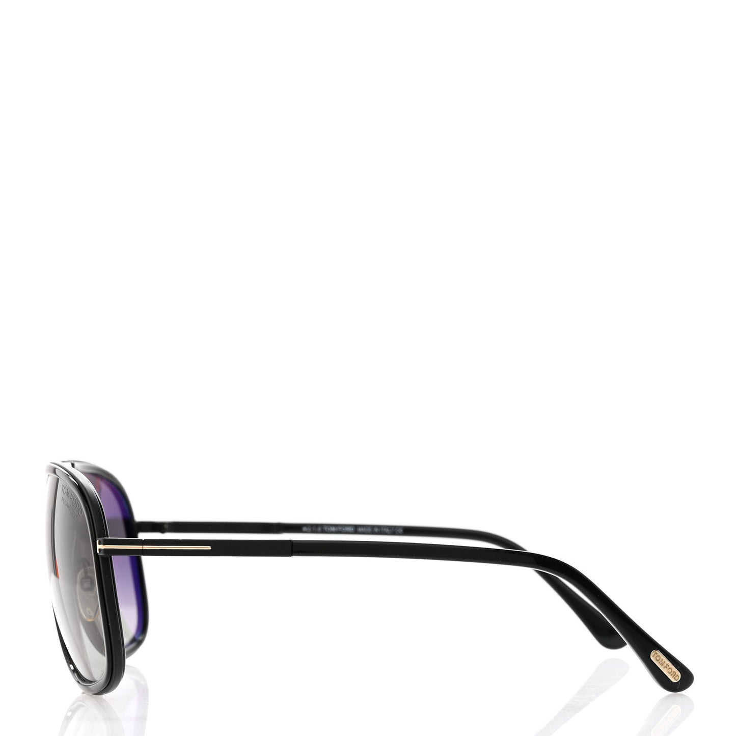 Chris Aviator Polarized Sunglasses TF462 Black