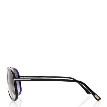 Tom Ford Chris Aviator Polarized Sunglasses TF462 Black 3 of 8
