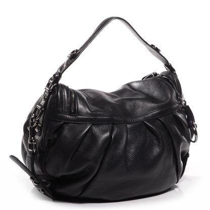 Gucci Leather Icon Bit Medium Shoulder Bag Black 3 of 8