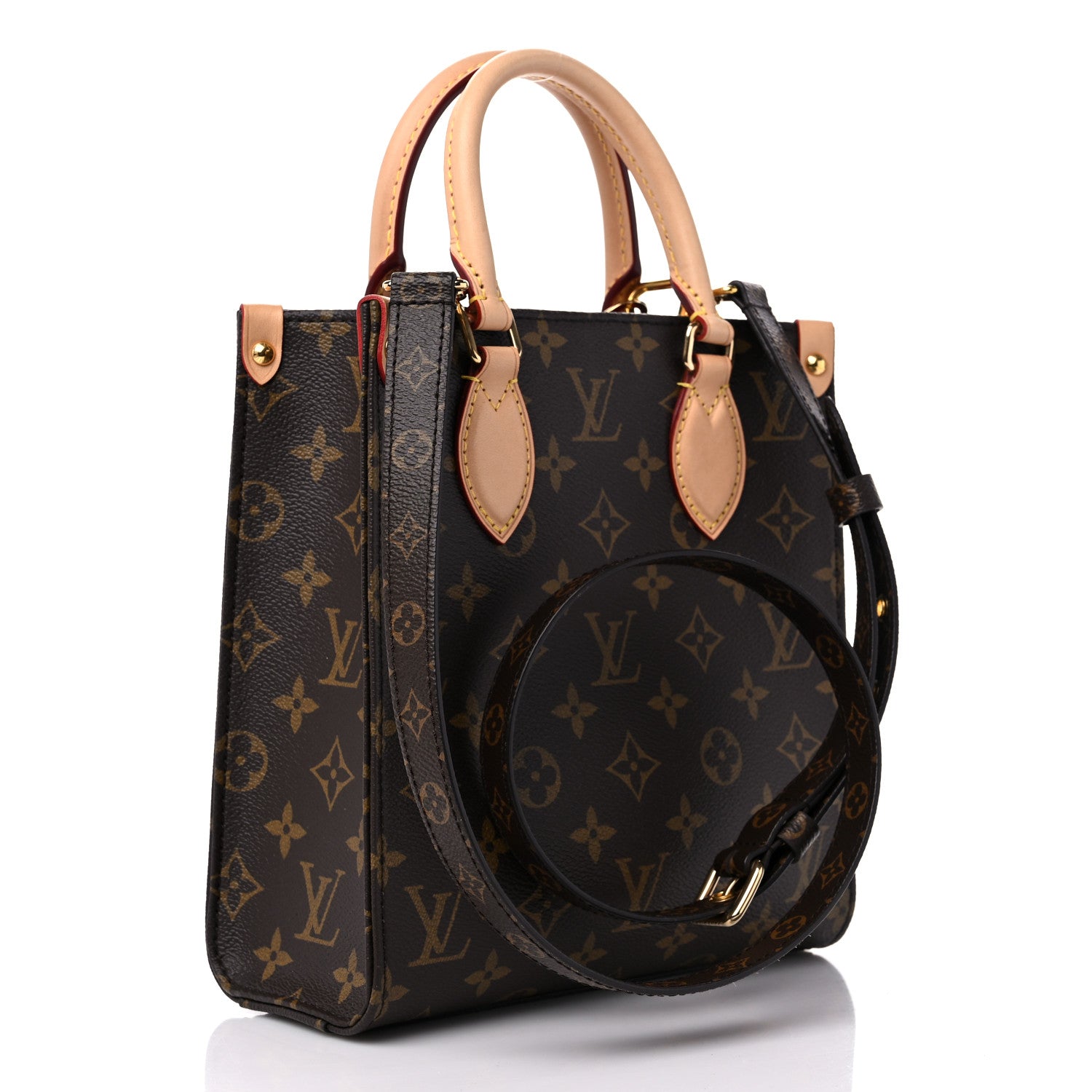 Louis Vuitton Monogram Sac Plat BB 3 of 9