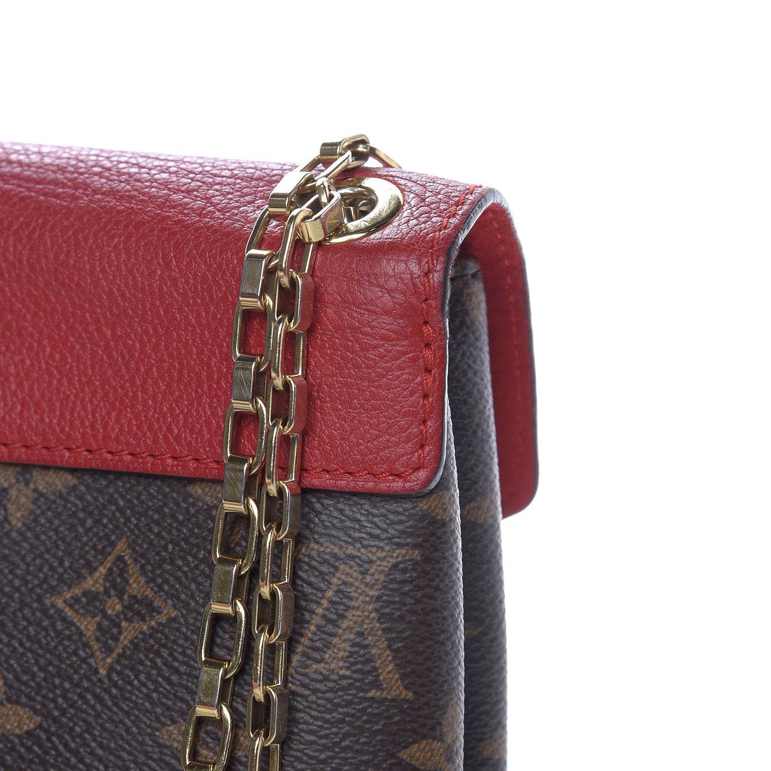 Louis Vuitton Monogram Pallas Chain Cherry 16 of 18