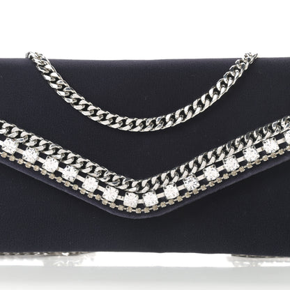 Judith Leiber Envelope Clutch Silver Slate 9 of 13