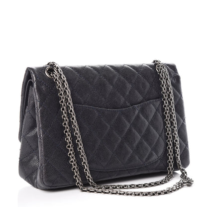 Chanel Caviar Quilted 2.55 Reissue 226 Flap Navy 3 of 9