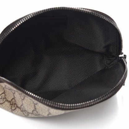 Gucci Coated Canvas Monogram Cosmetic Case Dark Brown 5 of 9