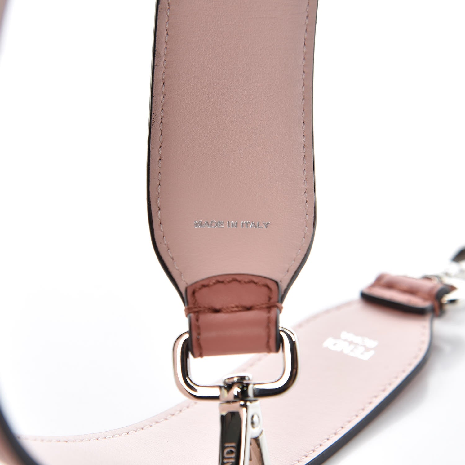 Fendi Vitello Century Nappa Lace Up Bow Strap You Macaron Confetto 3 of 5