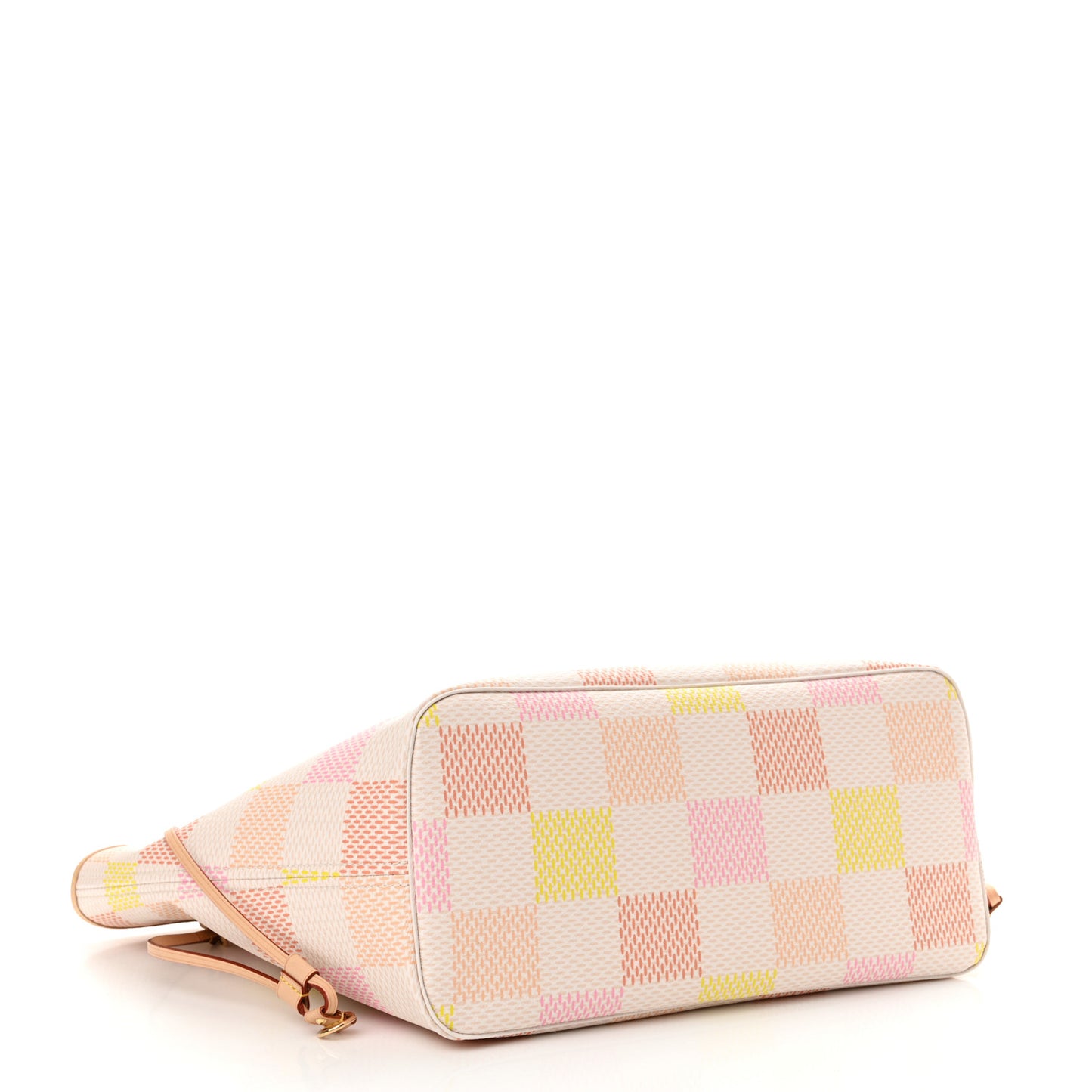 Damier Giant Neverfull MM Peach