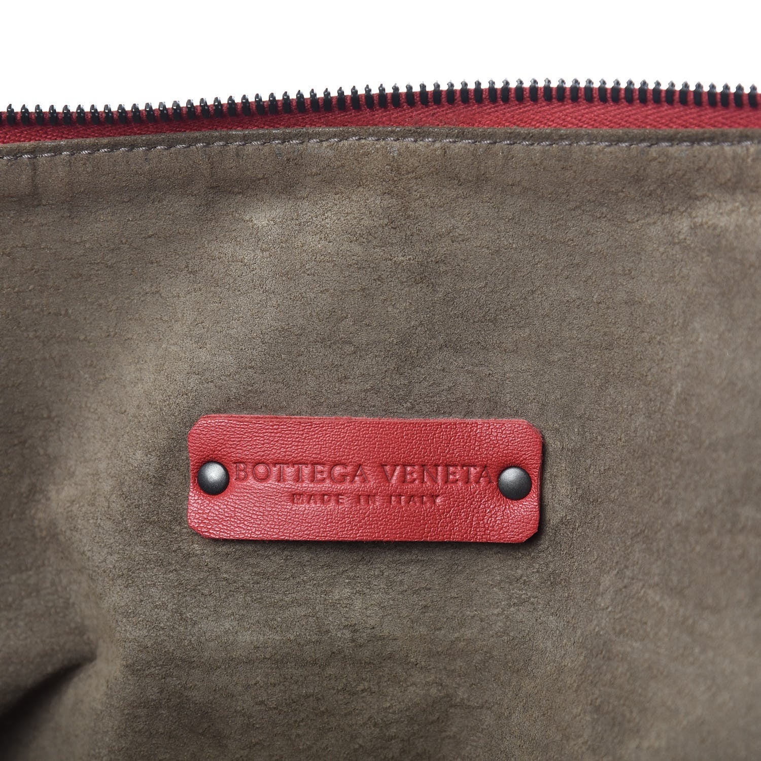 Bottega Veneta Nappa Intrecciato Double Compartment Tote Red 9 of 12