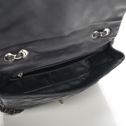Chanel Lambskin Quilted Jumbo Single Flap Grey 5 of 7