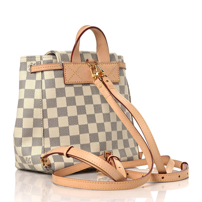 Louis Vuitton Damier Azur Sperone BB Backpack 3 of 8