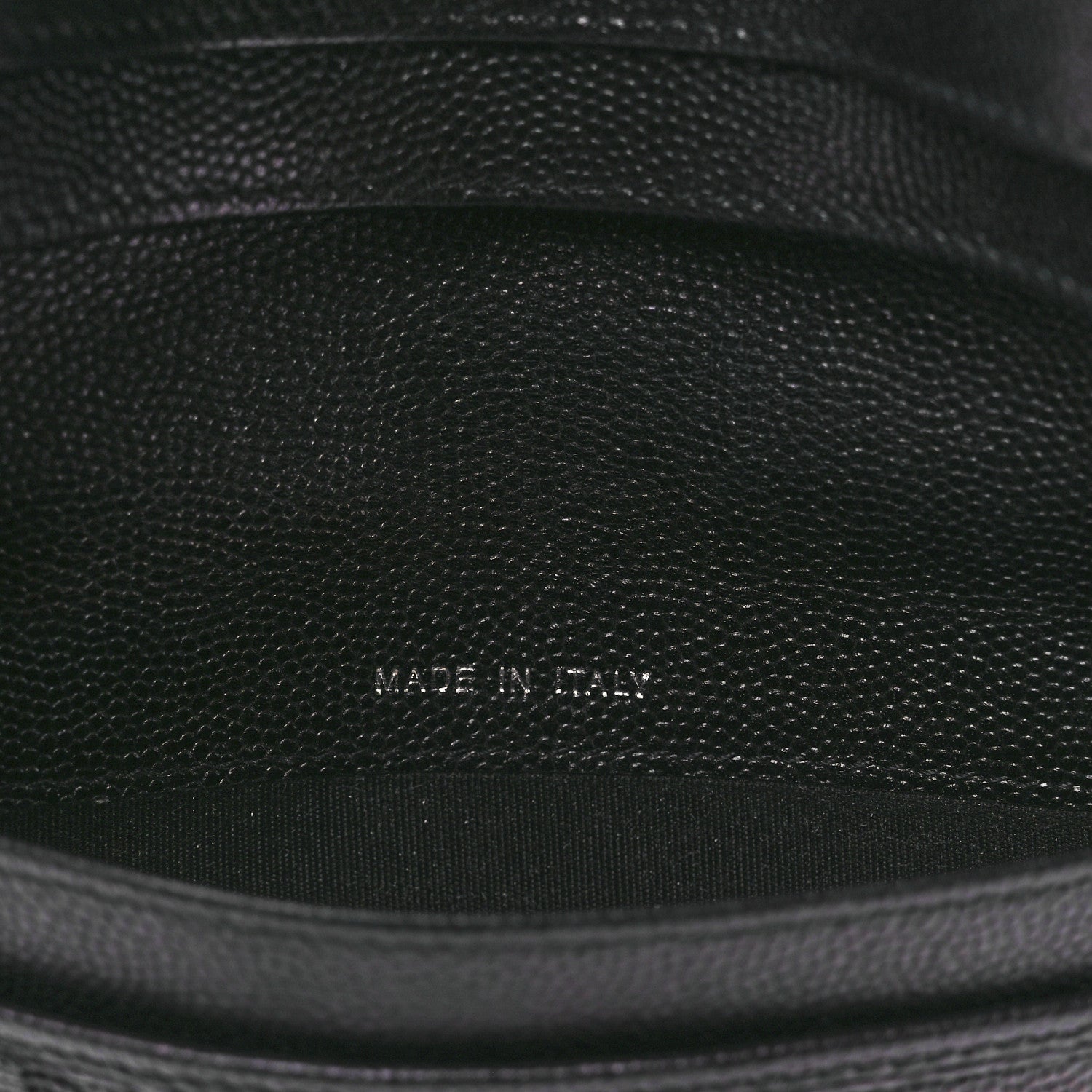 Chanel Caviar Sevruga Yen Wallet Black 8 of 13