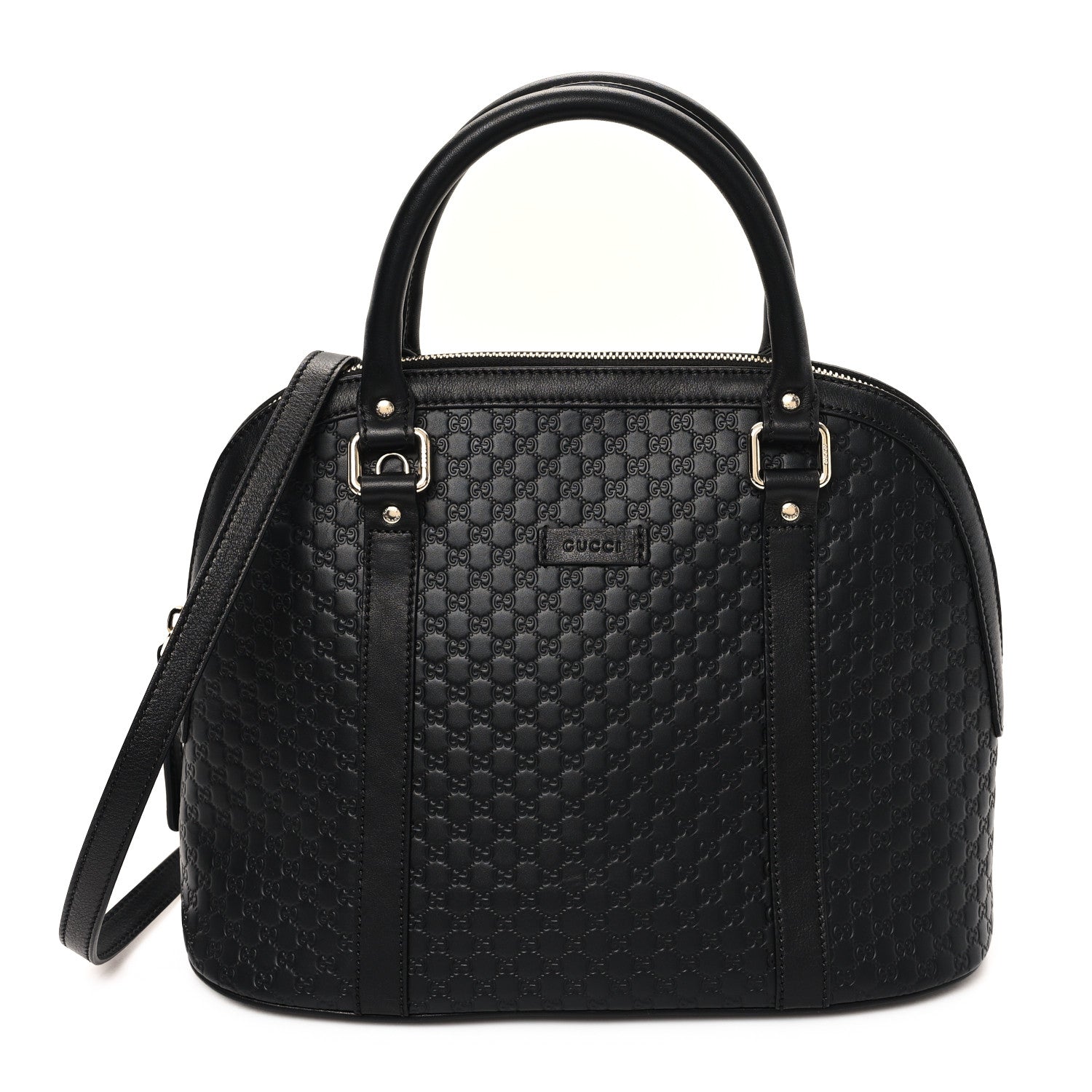 Gucci Microguccissima Medium Dome Bag Black 1 of 10