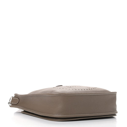 Hermes Taurillon Clemence Evelyne III PM Etoupe 3 of 4