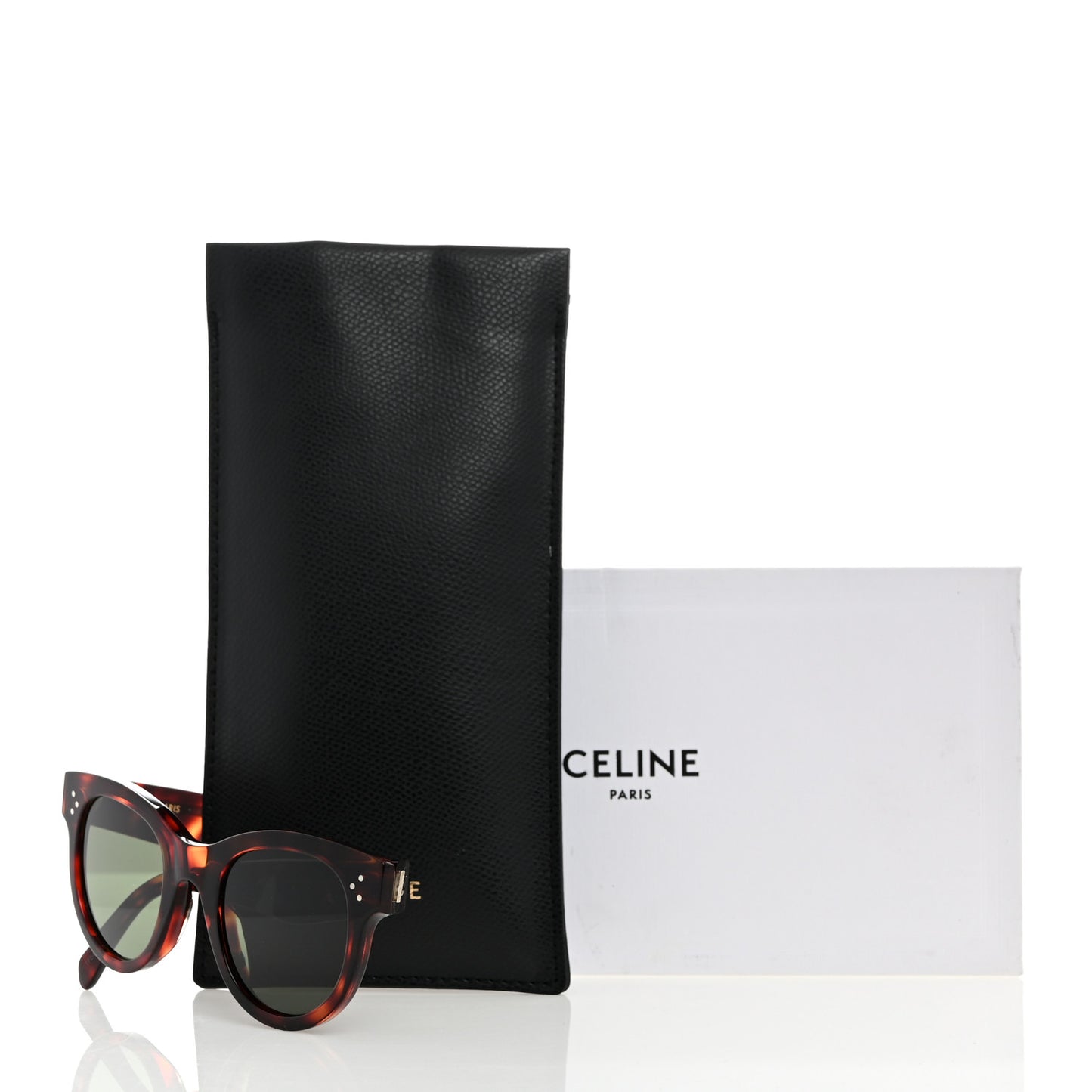Acetate Round Sunglasses CL4003IN Tortoise