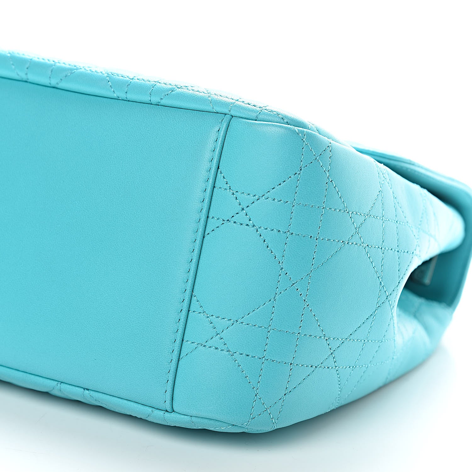 Christian Dior Lambskin Cannage Large Miss Dior Flap Turquoise 9 of 9