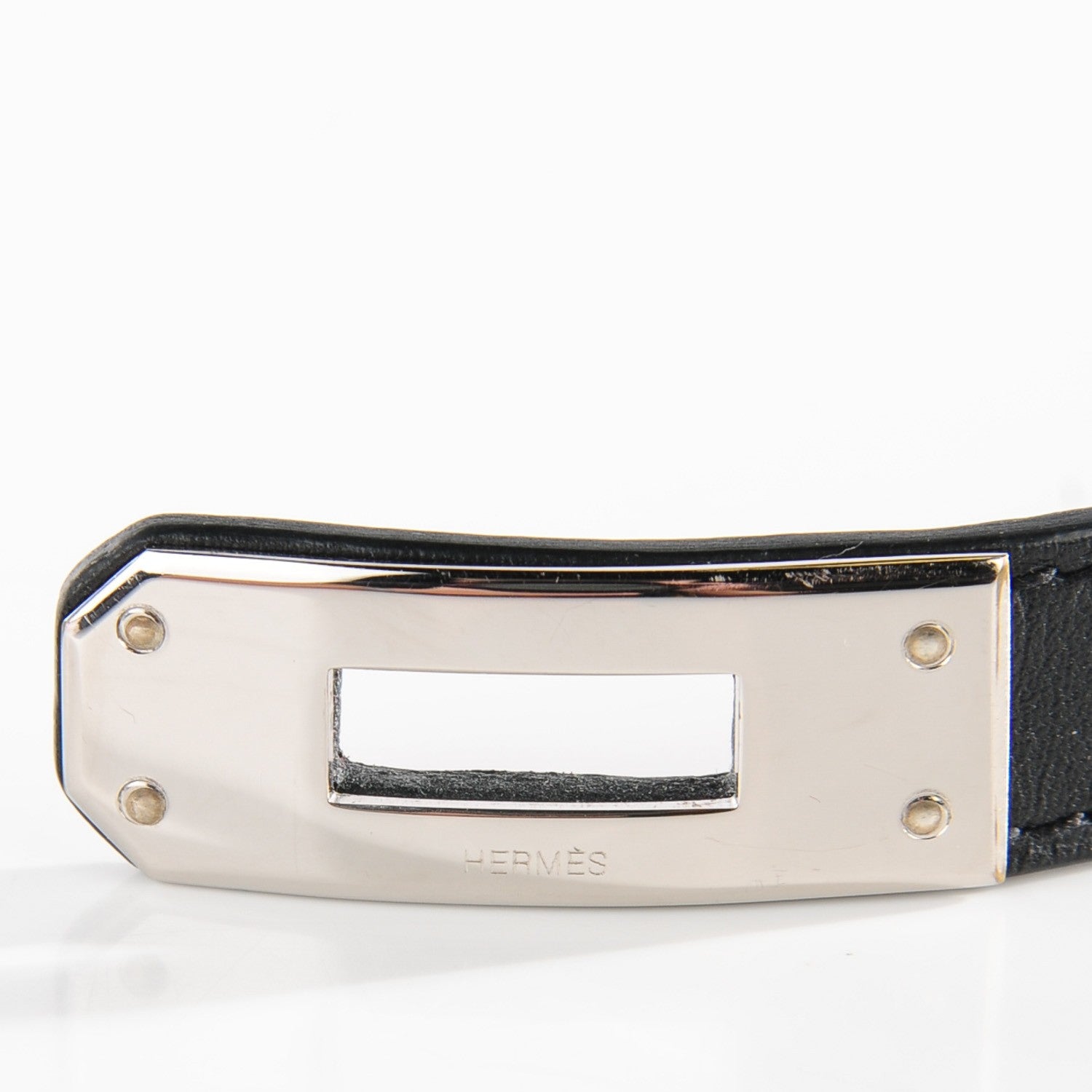 Hermes Chamonix Kelly Double Tour Bracelet S Black 4 of 7