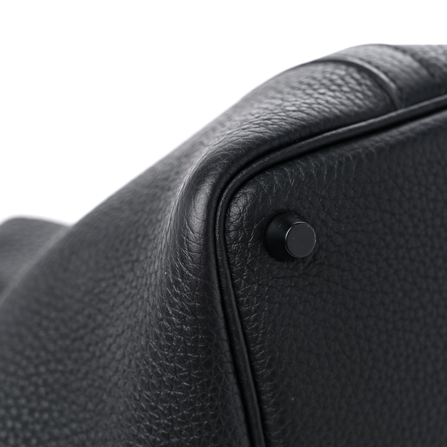 Taurillon Clemence Monochrome Picotin Lock 18 PM Black