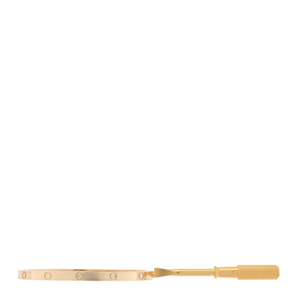 Cartier 18K Yellow Gold Small LOVE Bracelet 15 4 of 7